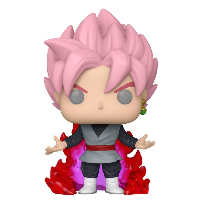 Funko Pop news - New exclusive Dragon Ball Super Funko Pop! Super Saiyan Rosé Goku Black (Glow) figure - Pop Figure - Pop Shop Guide