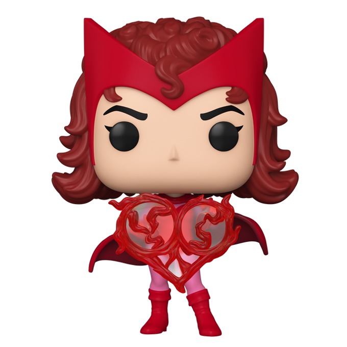 Funko Pop news - New exclusive Marvel Spider-Man and Scarlet Witch Valentine’s Day Funko Pop! vinyl figures - Pop Figure Scarlet Witch - Pop Shop Guide