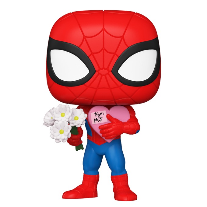 Funko Pop news - New exclusive Marvel Spider-Man and Scarlet Witch Valentine’s Day Funko Pop! vinyl figures - Pop Figure Spider-Man - Pop Shop Guide