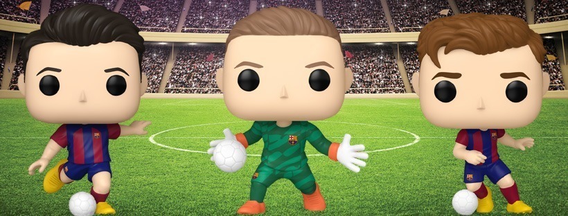 Funko Pop news - New Futbol Club Barcelona (LaLiga) Funko Pop! Football figures - Pop Shop Guide