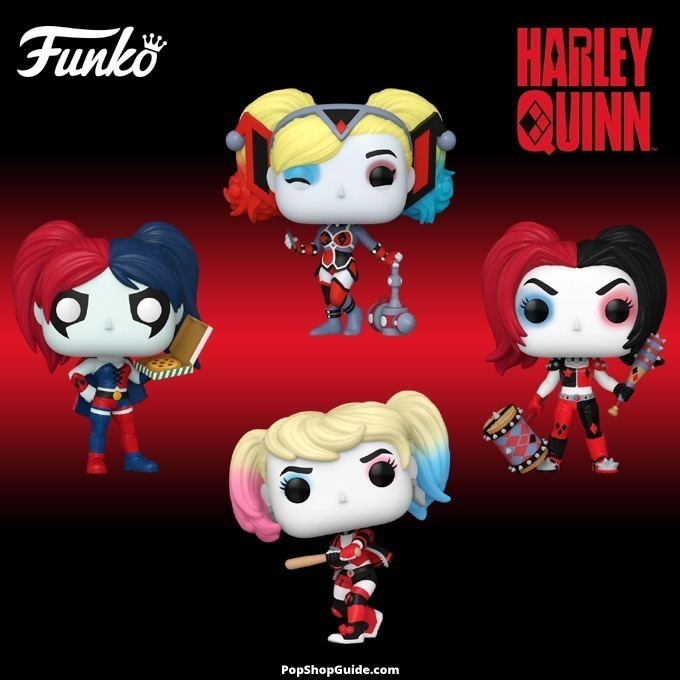 Funko Pop DC Heroes - Harley Quinn - New Harley Quinn (30th Anniversary) Funko Pop! vinyl figures - Pop Shop Guide