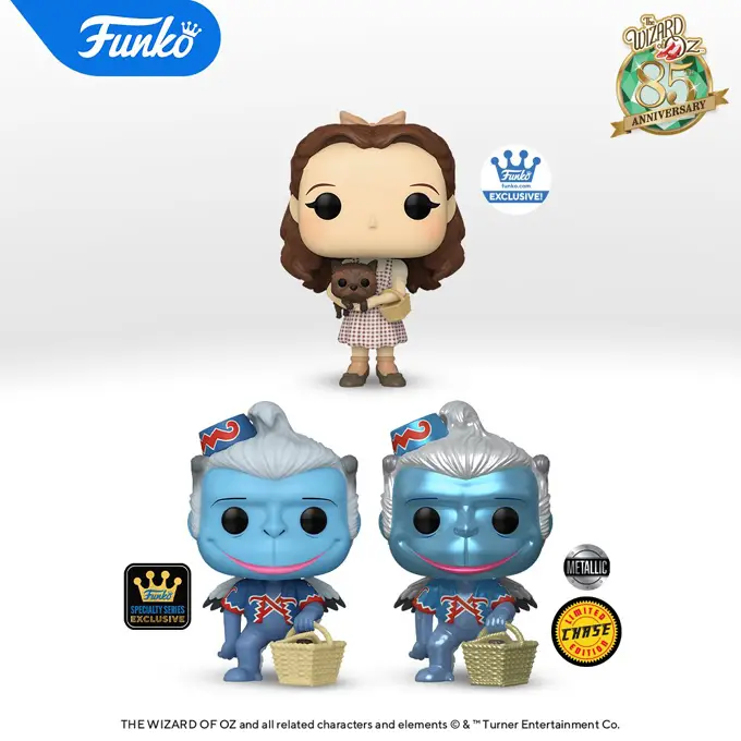 Funko Pop Movies - The Wizard of Oz - New The Wizard of Oz (Movie) 85th Anniversary Funko Pop Vinyl Figures (Exclusives) - Pop Shop Guide