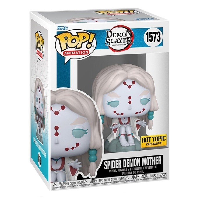 Funko Pop news - New exclusive Demon Slayer Funko Pop! Spider Demon Mother (Chance of Chase) figure - Pop Box - Pop Shop Guide