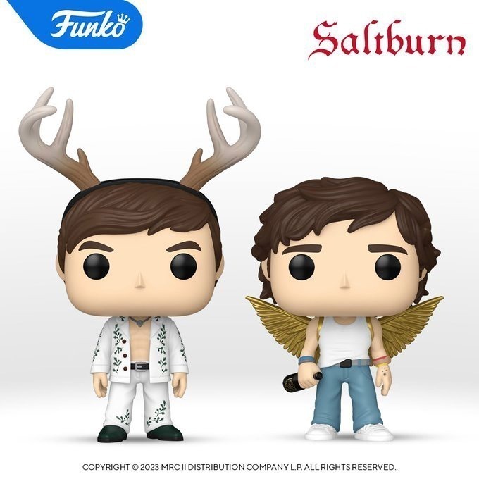 Funko Pop Movies - New Saltburn (Movie) Funko Pop vinyl figures - Pop Shop Guide