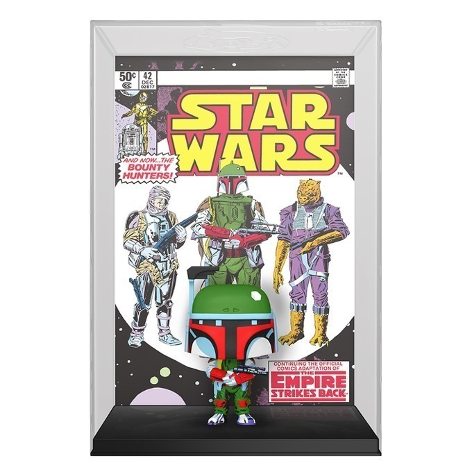 Funko Pop news - New Marvel Funko Pop! Boba Fett – Star Wars #42 Comic Cover figure - Pop Figure - Pop Shop Guide