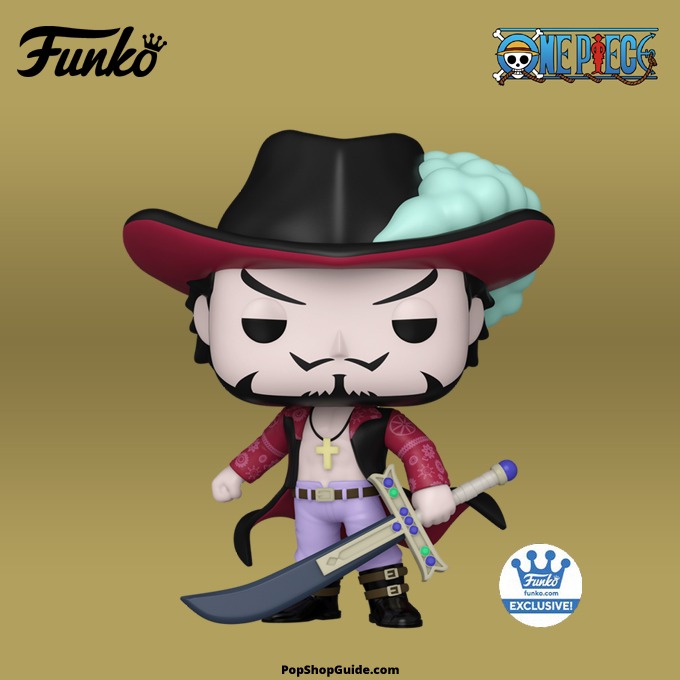 Funko Pop Animation - One Piece - New exclusive One Piece (Anime TV series) Funko Pop! Dracule Mihawk figure - Pop Shop Guide