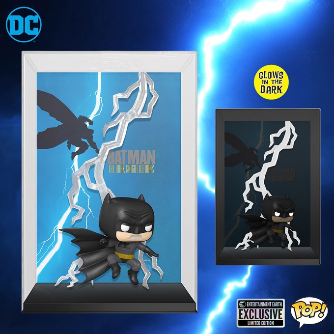 Funko Pop Comic Covers - New Batman The Dark Knight Returns #1 Funko Pop! Glow in the Dark Comic Cover figure - Pop Shop Guide