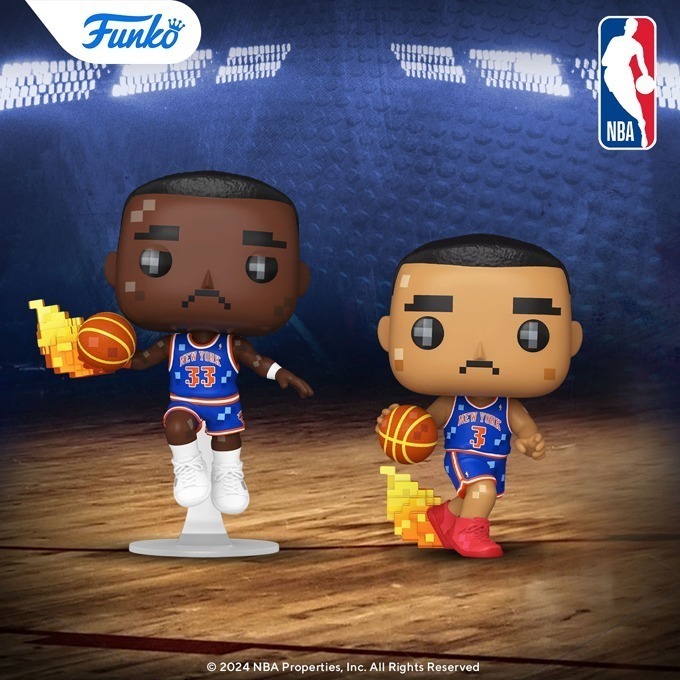 Funko Pop NBA - New NBA Jam 8-Bit Funko Pop! vinyl NBA Basketball figures - Knicks - Pop Shop Guide