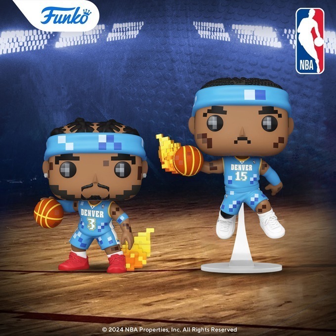 Funko Pop NBA - New NBA Jam 8-Bit Funko Pop! vinyl NBA Basketball figures - Nuggets - Pop Shop Guide