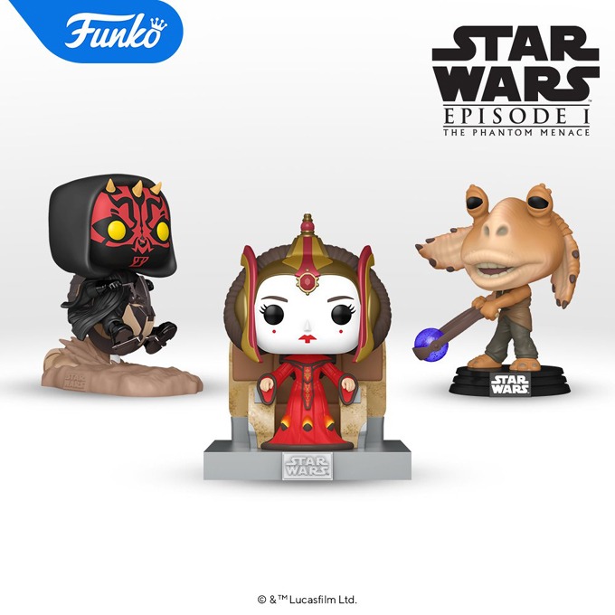 Funko Pop Star Wars - Episode I The Phantom Menace (25th Anniversary) Funko Pop Vinyl Figures - 01 - Pop Shop Guide