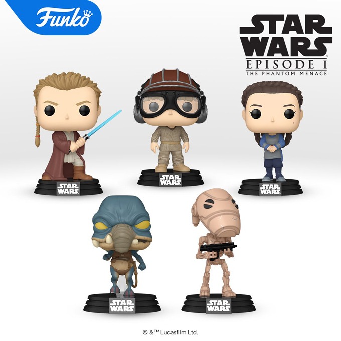 Funko Pop Star Wars - Episode I The Phantom Menace (25th Anniversary) Funko Pop Vinyl Figures - Pop Shop Guide