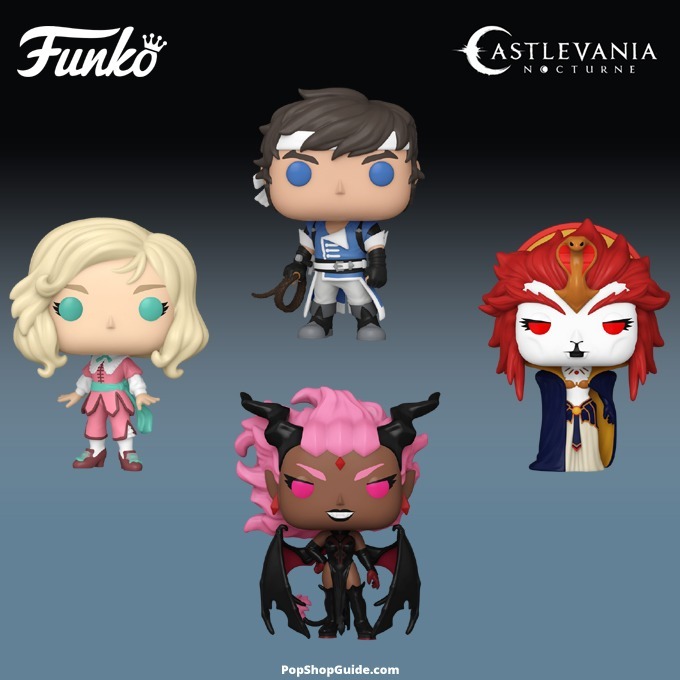 Funko Pop Animation - New Castlevania Nocturne (TV series) Funko Pop! vinyl figures - Pop Shop Guide