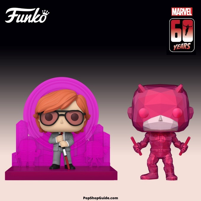 Funko Pop Marvel - New Marvel Daredevil 60th Anniversary Funko Pop! vinyl figures - Pop Shop Guide