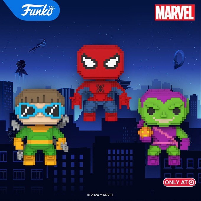 Funko Pop Marvel - Target Funko Pop Marvel Studios Selects - Marvel 8-Bit Funko Pop Vinyl Figures - Pop Shop Guide