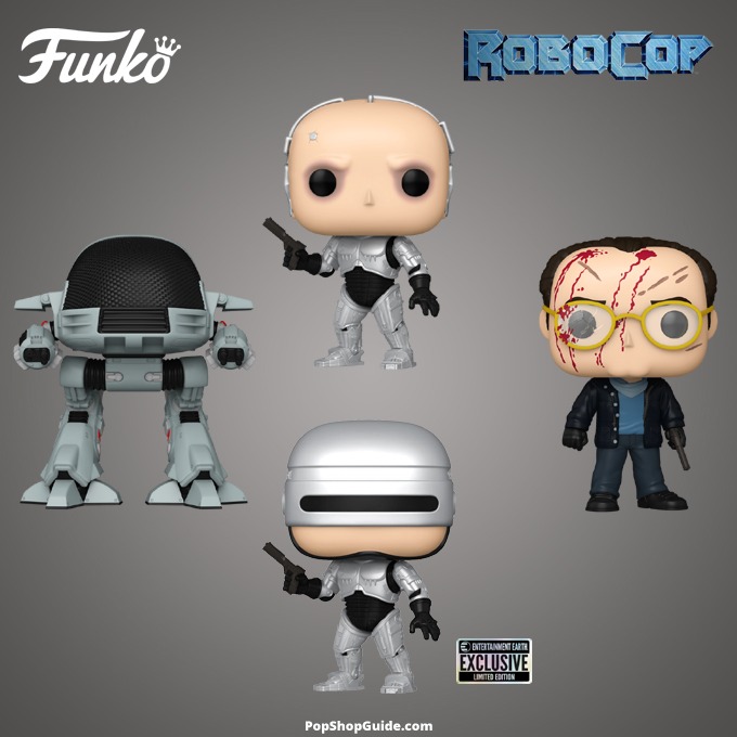 Funko Pop Movies - New RoboCop (Movie) Funko Pop! vinyl figures - Pop Shop Guide