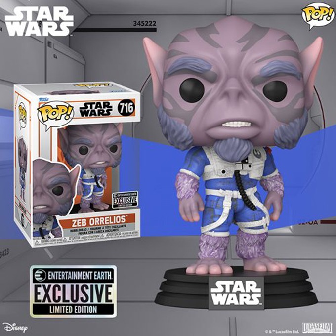 Funko Pop Star Wars - New exclusive Star Wars The Mandalorian (TV series) Funko Pop! Zeb Orrelios figure - Pop Shop Guide
