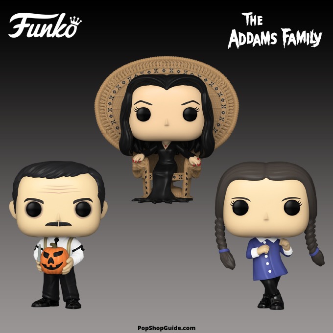 Funko Pop Television - The Addams Family - New The Addams Family (TV series) Funko Pop Vinyl Figures - Pop Shop Guide