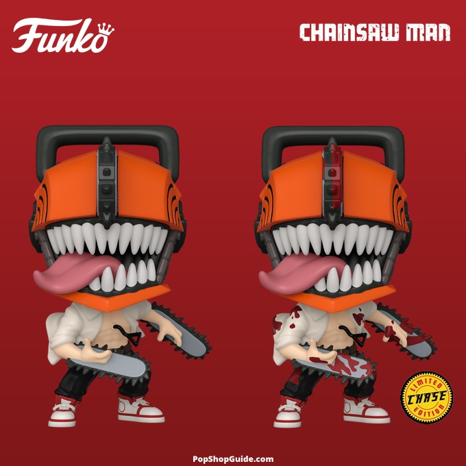 Funko Pop Animation - New Chainsaw Man (Anime TV series) Funko Pop! vinyl figures (Chase) - Pop Shop Guide
