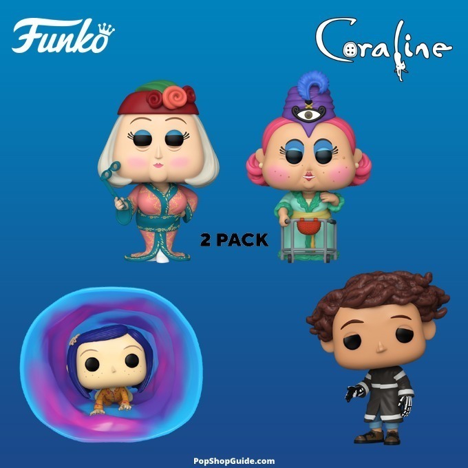 Funko Pop Movies - Coraline - New Coraline (15th Anniversary) Funko Pop Vinyl Figures - Pop Shop Guide