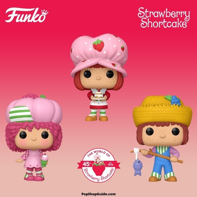 Funko Pop Retro Toys - Strawberry Shortcake - New Strawberry Shortcake (45th Anniversary) Funko Pop Vinyl Figures - Pop Shop Guide