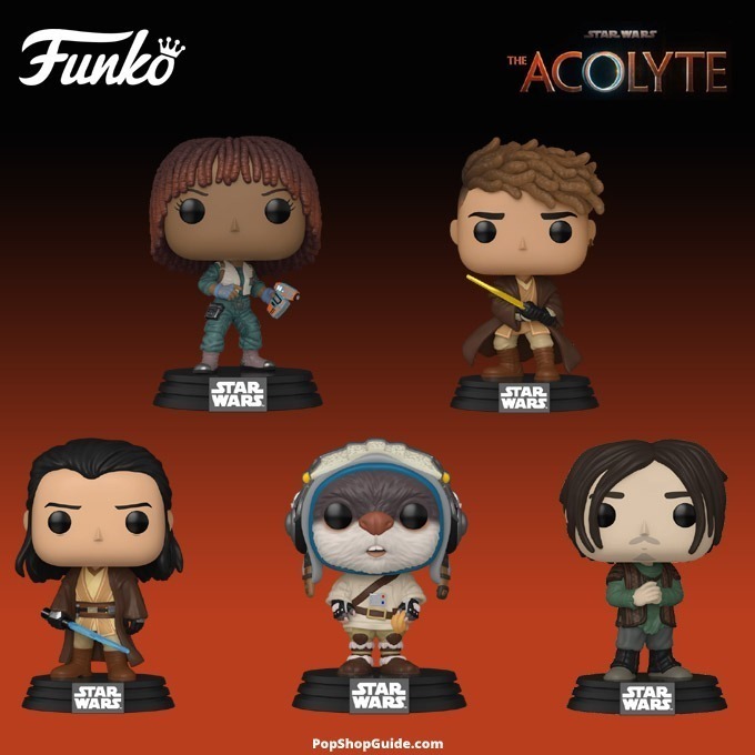 Funko Pop Star Wars - Star Wars The Acolyte - New Star Wars The Acolyte (TV series) Funko Pop Vinyl Figures - Pop Shop Guide