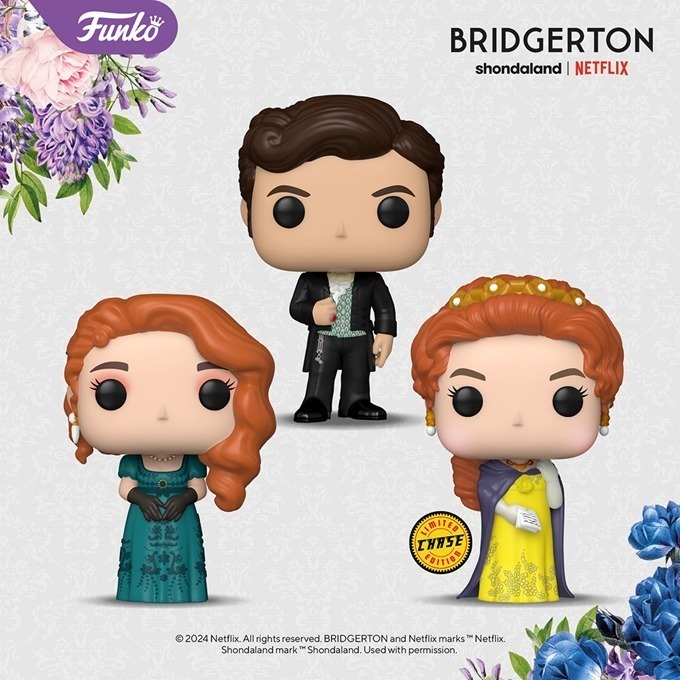Funko Pop Television - Bridgerton - New Bridgerton (Netflix TV series) Funko Pop Vinyl Figures (2024) - Pop Shop Guide