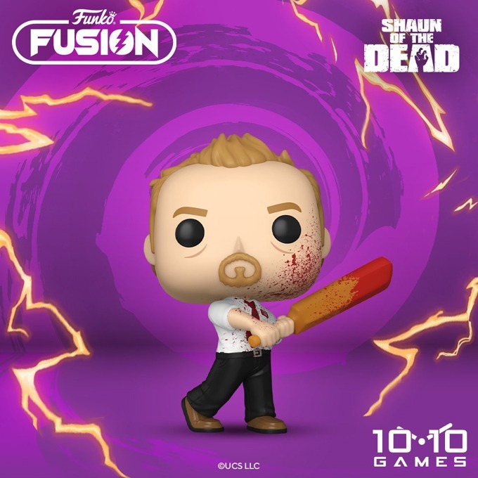 Funko Pop Games - Funko Fusion - Shaun of the Dead - New Shaun (Bloody) Funko Pop Vinyl Figure - Pop Shop Guide