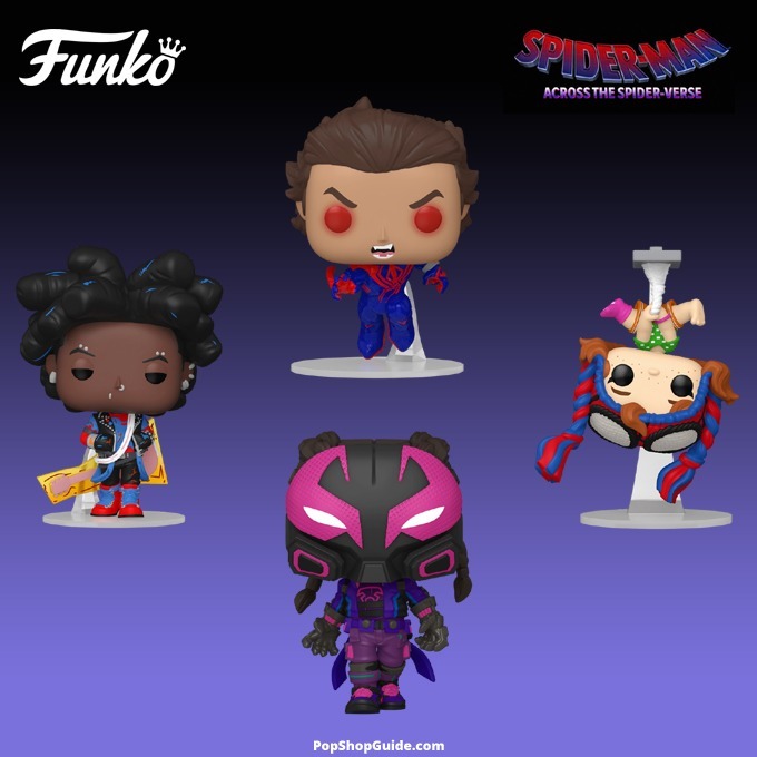 Funko Pop Marvel - New Marvel Spider-Man Across the Spider-Verse (Movie) Funko Pop Vinyl Figures - Pop Shop Guide
