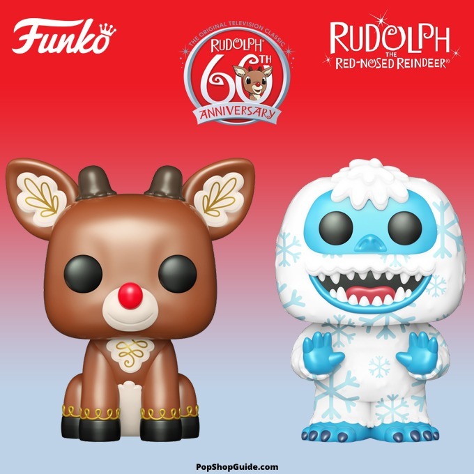 Funko Pop Movies - Rudolph the Red-Nosed Reindeer - New Rudolph the Red-Nosed Reindeer (Movie) 60th Anniversary Funko Pop Vinyl Figures - Pop Shop Guide