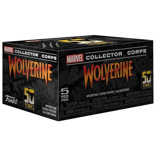 Funko Pop news - New exclusive Marvel Wolverine 50th Anniversary Funko Pop! Marvel Collector Corps Box - Box - Pop Shop Guide