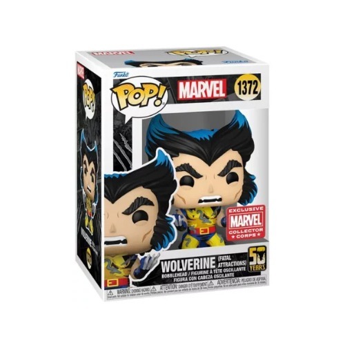 Funko Pop news - New exclusive Marvel Wolverine 50th Anniversary Funko Pop! Marvel Collector Corps Box - Box Wolverine 1372 - Pop Shop Guide