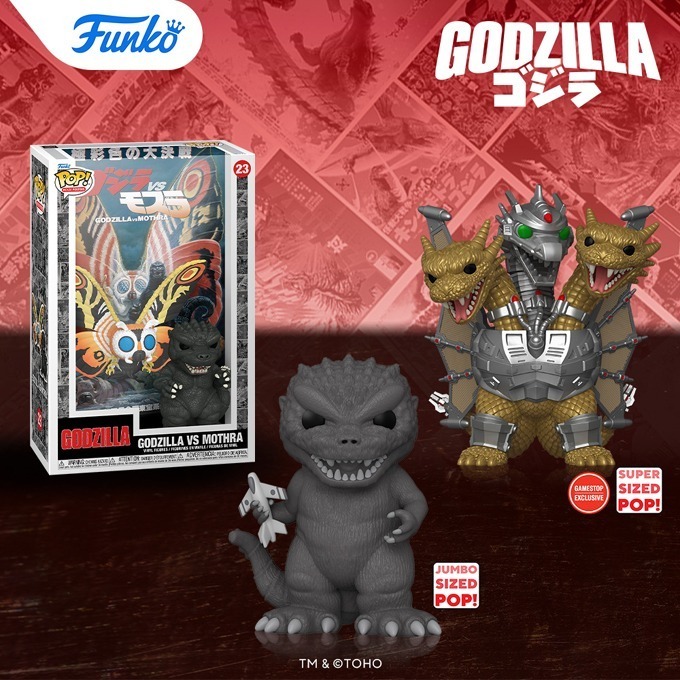 Funko Pop Movies - Godzilla - New Godzilla (Movie) 70th Anniversary Funko Pop! vinyl figures - Movie Poster - Pop Shop Guide