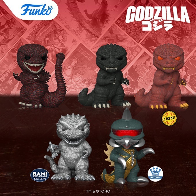 Funko Pop Movies - Godzilla - New Godzilla (Movie) 70th Anniversary Funko Pop! vinyl figures - Pop Shop Guide