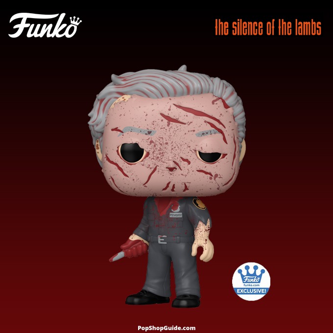 Funko Pop Movies - New The Silence of the Lambs (Movie) Funko Pop! Hannibal Lecter as Guard (Bloody) figure - Pop Shop Guide
