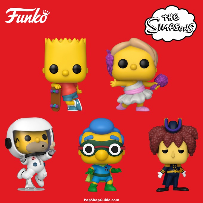 Funko Pop Television - The Simpsons - New The Simpsons (TV series) Funko Pop vinyl figures - Pop Shop Guide