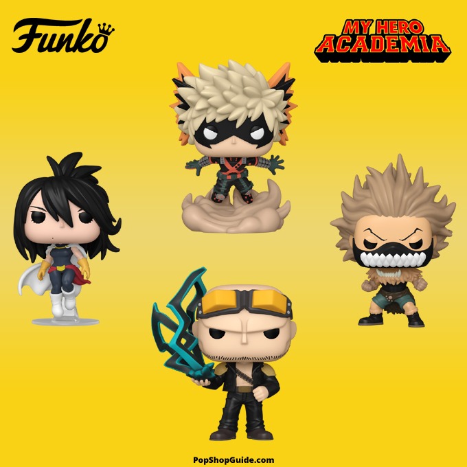 Funko Pop Animation - My Hero Academia - New My Hero Academia (Anime TV series) Funko Pop Vinyl Figures (2024) - Pop Shop Guide