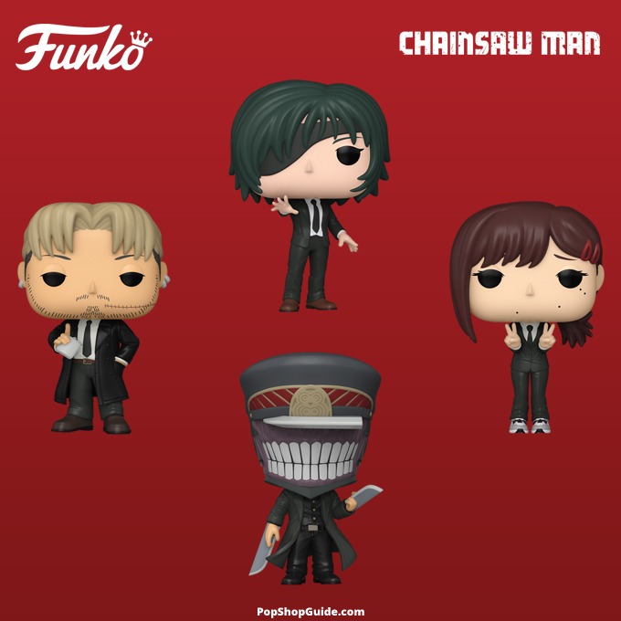 Funko Pop Animation - New Chainsaw Man (Anime TV series) Funko Pop! vinyl figures (wave 2) - Pop Shop Guide