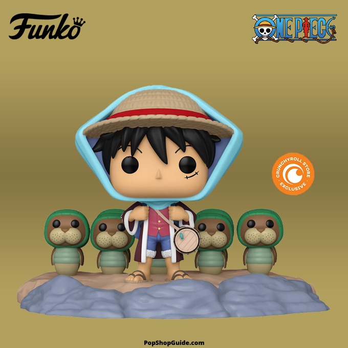Funko Pop Animation - One Piece - New exclusive One Piece (Anime TV series) Monkey D. Luffy Trains Kung Fu Dugong Funko Pop! Moment - Pop Shop Guide
