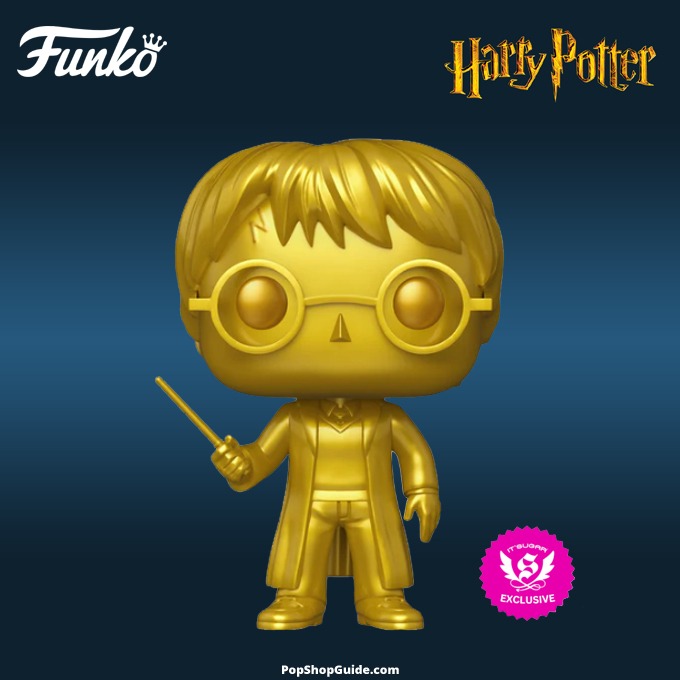 Funko Pop Harry Potter - New exclusive Harry Potter (Gold) Funko Pop! vinyl figure - Pop Shop Guide