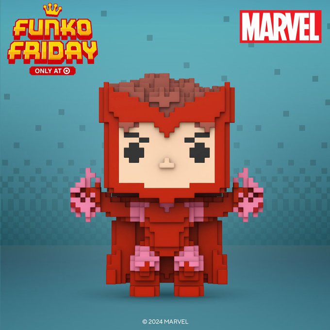 Funko Pop Marvel - New Marvel Scarlet Witch 8-Bit Funko Pop! vinyl figure - Target Funko Friday 2024 - Pop Shop Guide