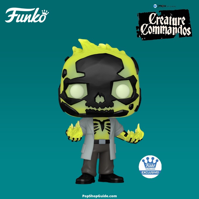Funko Pop Television - New DC Creature Commandos (TV Series) Funko Pop Vinyl Figures - Exclusive - Pop Shop Guide