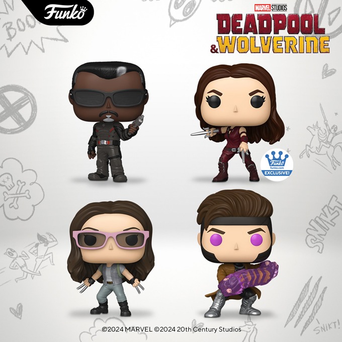 Funko Pop Marvel - Marvel Deadpool & Wolverine - New Deadpool & Wolverine (Movie) Funko Pop Vinyl Figures - Pop Shop Guide