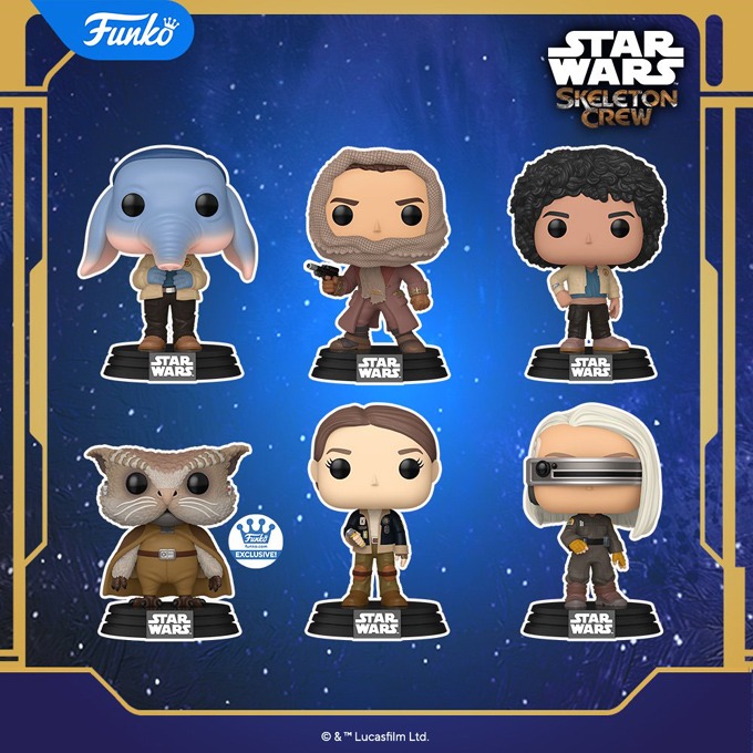 Funko Pop Star Wars - New Star Wars Skeleton Crew (TV series) Funko Pop Vinyl Figures - Pop Shop Guide