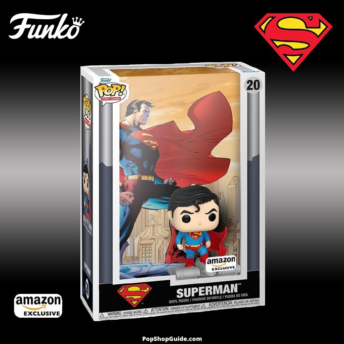 Funko Pop Comic Covers - New DC Comics - Superman The 85th Anniversary Collection Funko Pop! Comic Cover - Pop Shop Guide