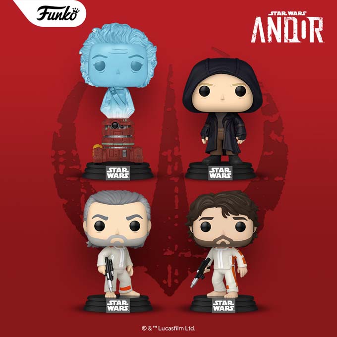 Funko Pop Star Wars - New Star Wars Andor (TV series) Funko Pop! vinyl figures - Pop Shop Guide