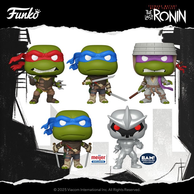 Funko Pop Comics - New Teenage Mutant Ninja Turtles - The Last Ronin Funko Pop! Comics figures - Pop Shop Guide