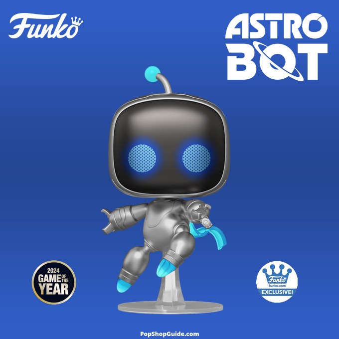 Funko Pop Games - Astro Bot - New exclusive Astro Bot (Game) Funko Pop! vinyl figure - Funko Shop Exclusive - Pop Shop Guide