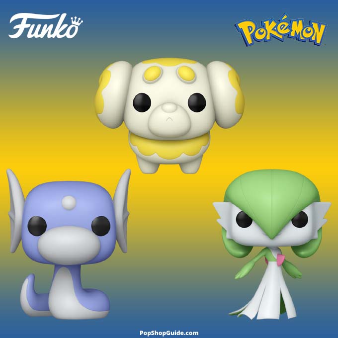 Funko Pop Games - New Pokémon Funko Pop! vinyl figures, including Dratini, Fidough and Gardevoir. - Pop Shop Guide