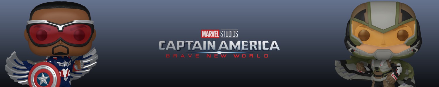 Funko Pop! Captain America: Brave New World Collection