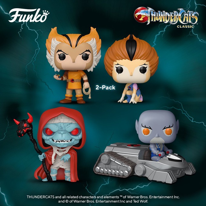 Funko Pop Television - ThunderCats - New ThunderCats (Classics) Funko Pop vinyl figures - Pop Shop Guide